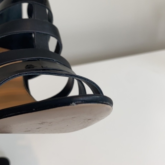 Badgley Mischka Black Strappy Sandals Size 5.5 - Picture 15 of 15